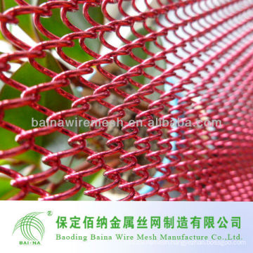 Metal Mesh Decoration Curtain Wall In Living Room